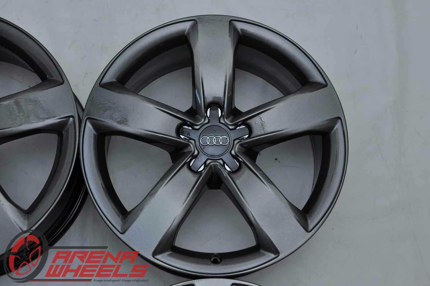 Jante 18 inch Originale Audi A6 4G R18 Gri Antracit