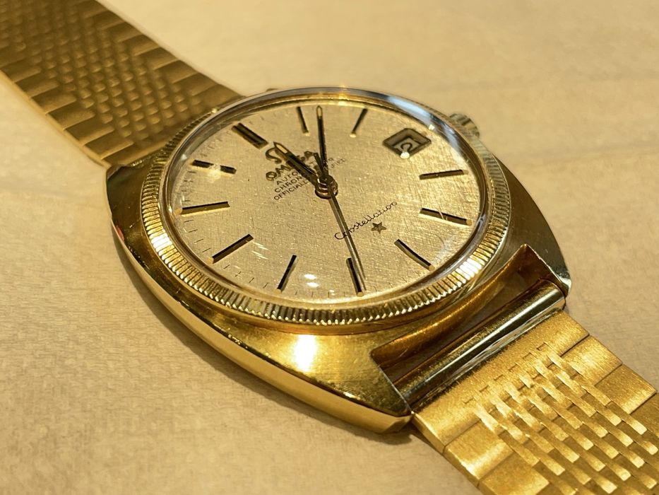 Ceas aur 18k Omega Constellation, 98 gr.