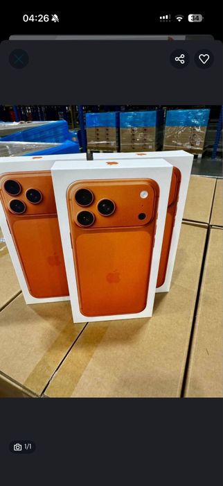 Iphone 17pro Max 256gb Cosmic orenge