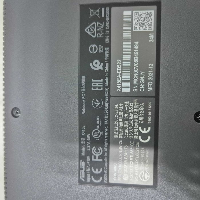 Laptop ASUS X515EA cu procesor Intel Core i3-1115G4 Zeus Amanet 32092