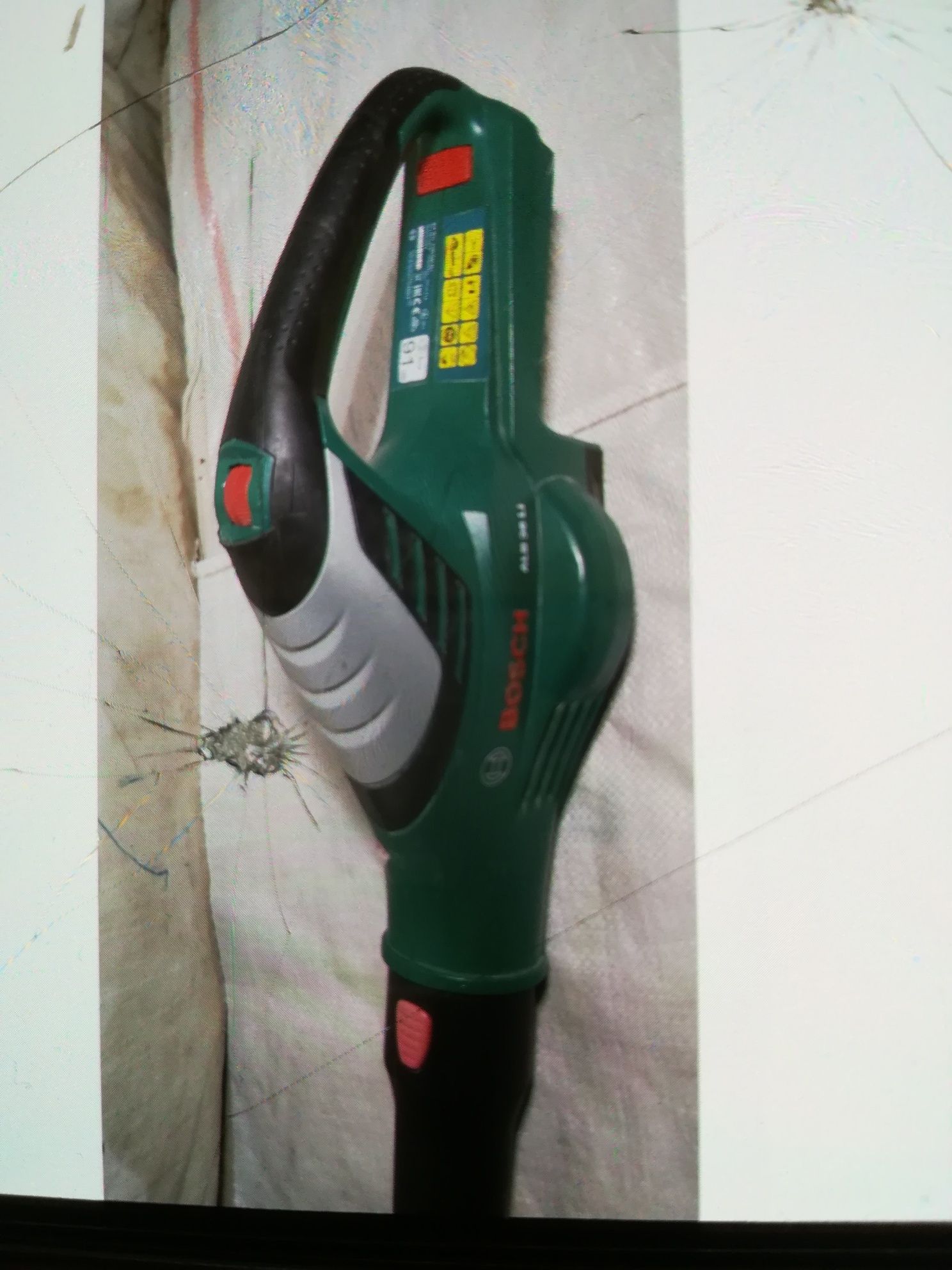 Bosch Rotak 36 V Husqvarna gazon suflanta frunze