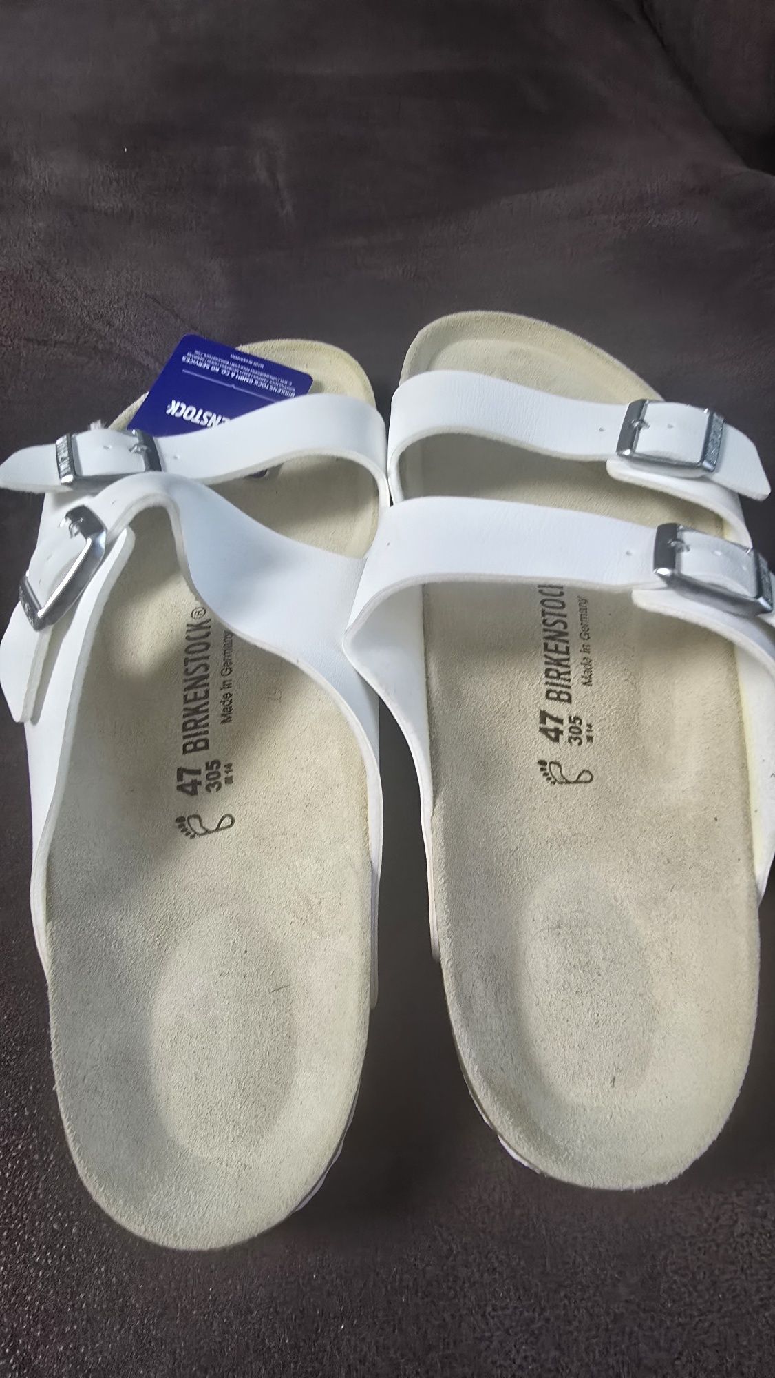 Мъжки кожени чехли Birkenstok