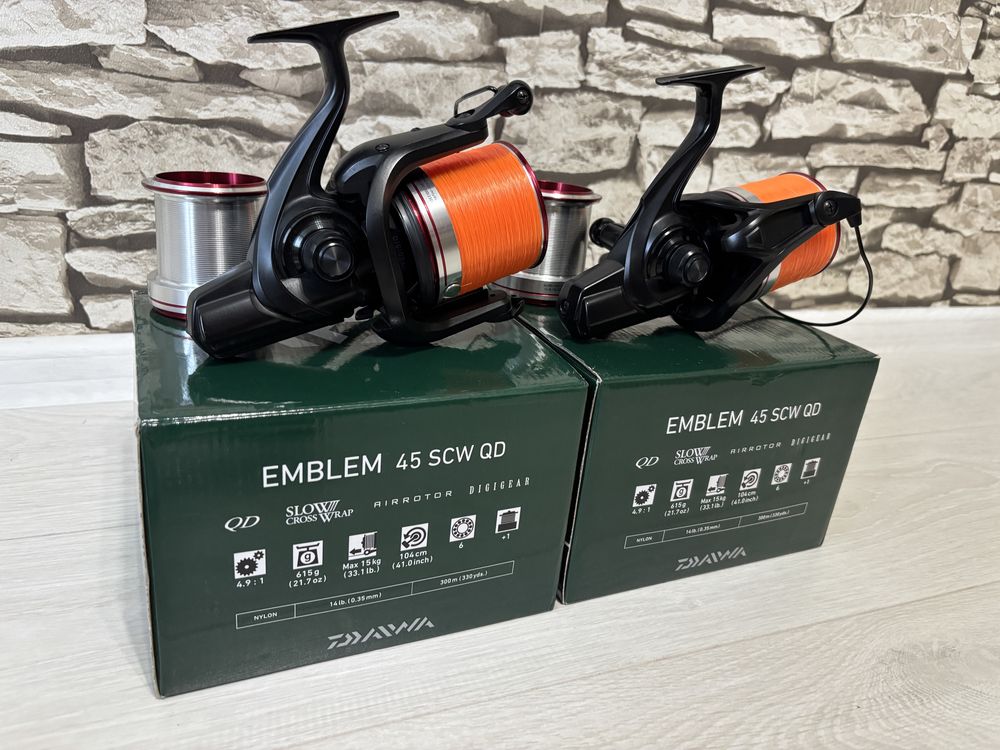 Daiwa 19Emblem 45 SCW QD - 2 броя
