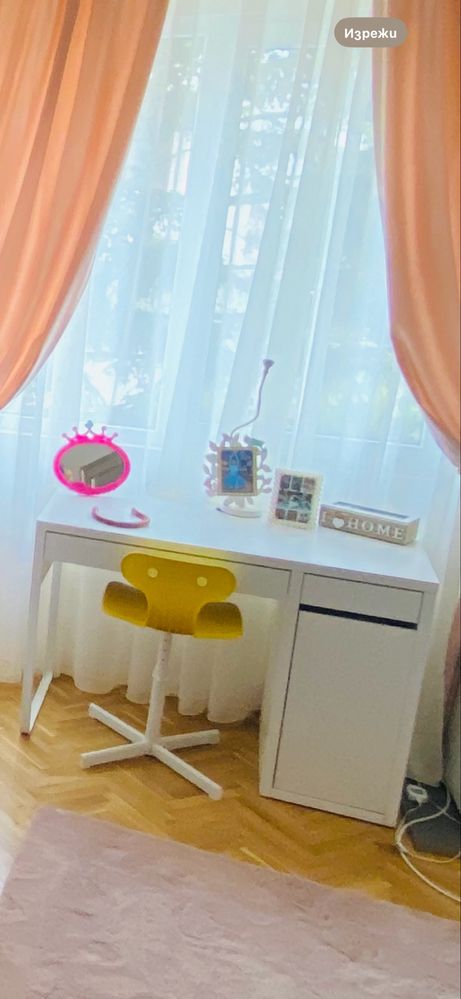 Детско бюро със стол Ikea Илея