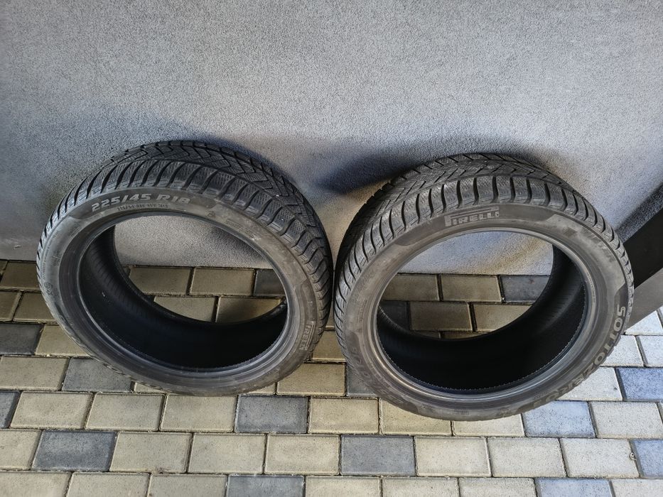 Ocazie! Convenabil, Set 4 anvelope ,18 inch ,Pirelli Winter,  BMW