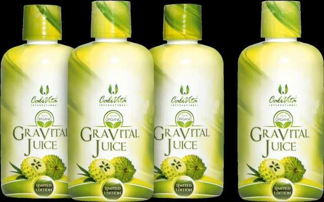 Pachet 3+1 Suc Terapeutic Gravital Juice de la CALIVITA