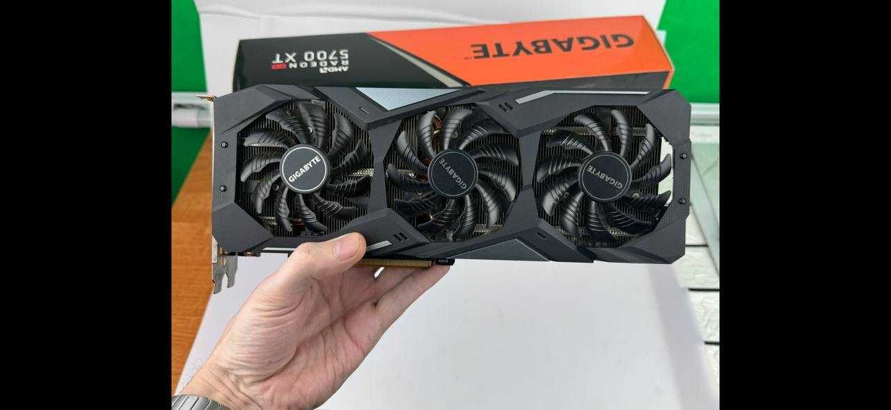 Видеокарты Gigabyte RX 5700XT 8Gb / Рассрочка, Kaspi Red
