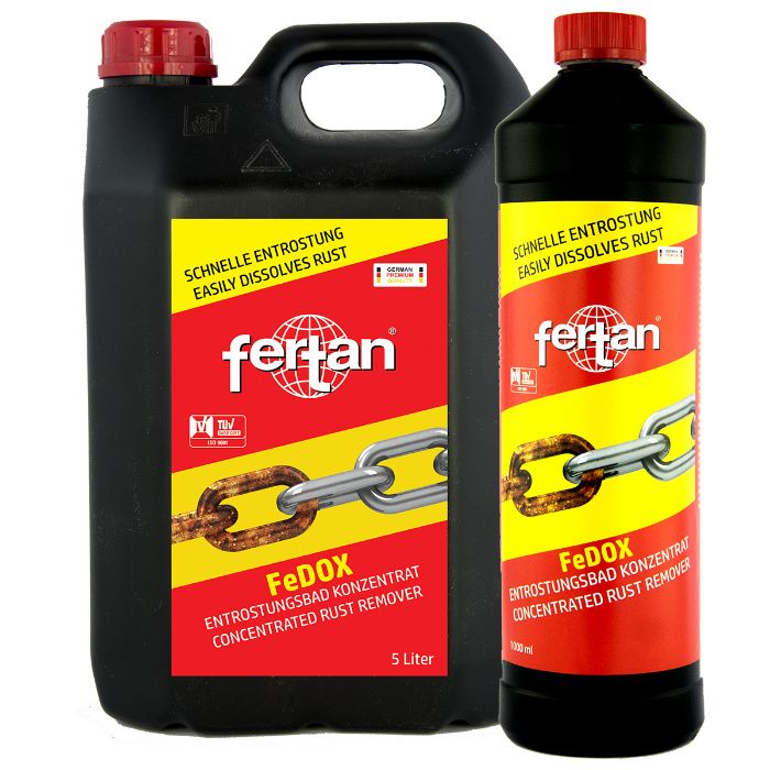 FEDOX Fertan concentrat baie imersie curatat rugina coroziunea metal 1