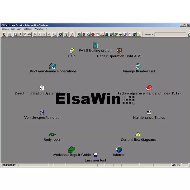 Elsawin 6.0 2018г Flash USB3 - 2TB