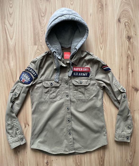 SUPERDRY S.D.ARMY / мъжка дънкова риза/тип яке М