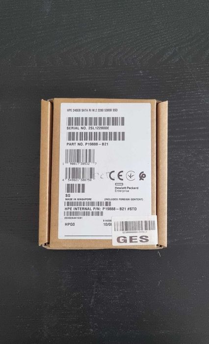 SSD HP 240GB SATA RI M.2 2280 P19888-B21 Nou-Sigilat