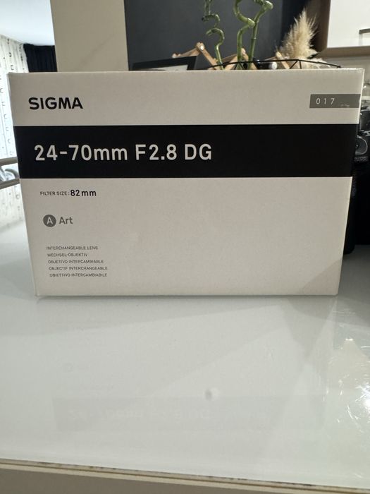 Sigma 24-70mm F2.8 DG DN Art Full Frame обектив за Canon