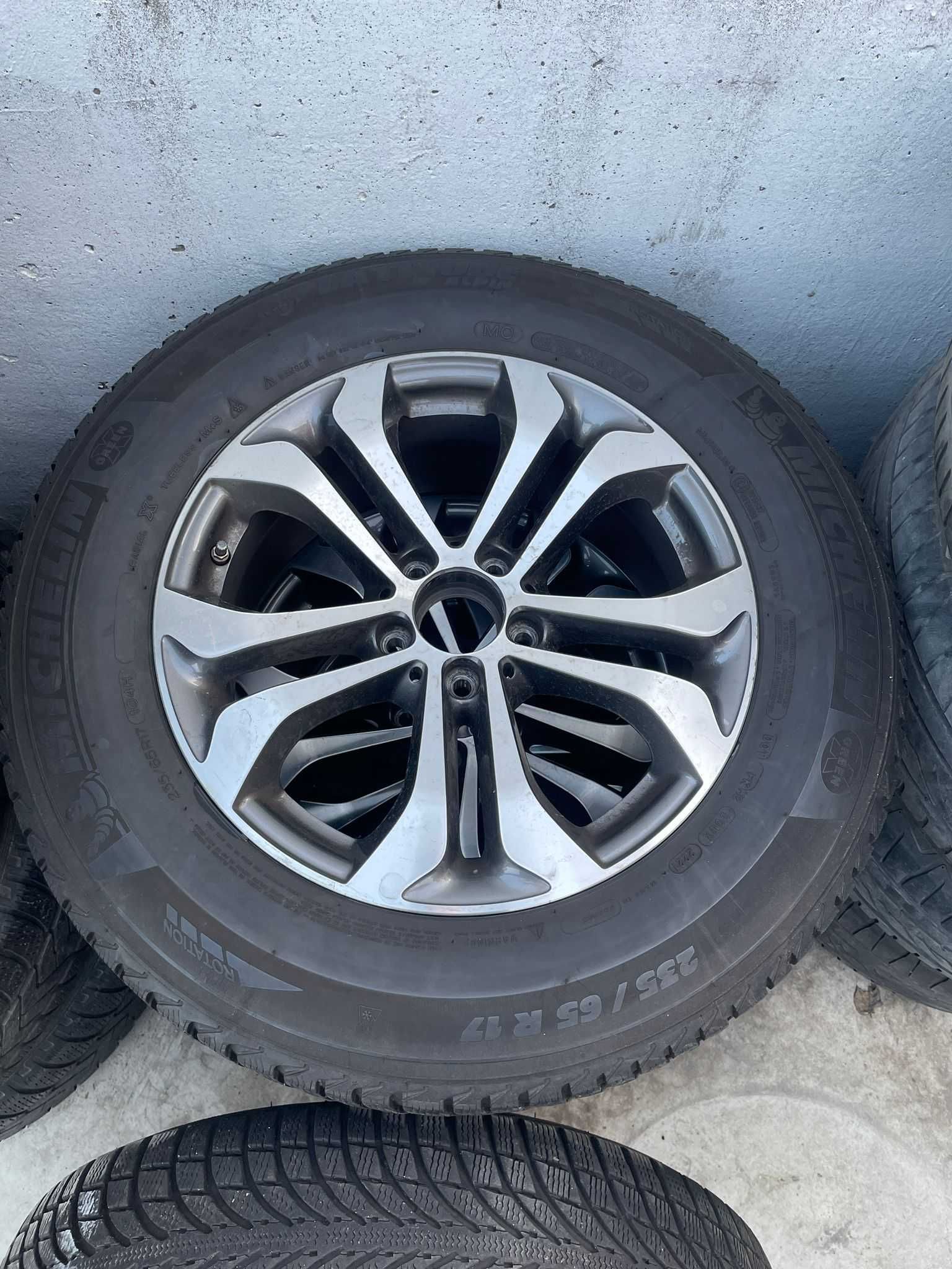 Jante Roti Mercedes GLC BiColor Cauciucuri Iarna 235 65 17  5x112