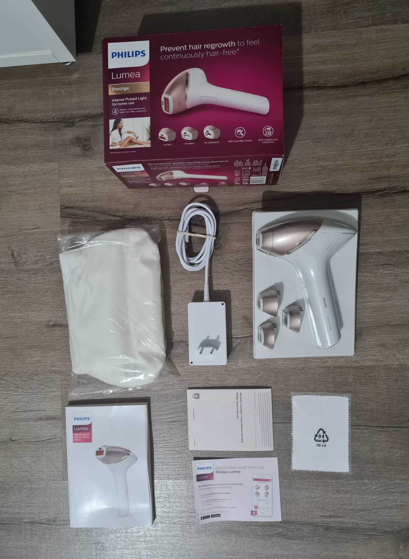 Epilator IPL Philips Lumea BRI956/00 Smartskin 4 accesorii ca NOU