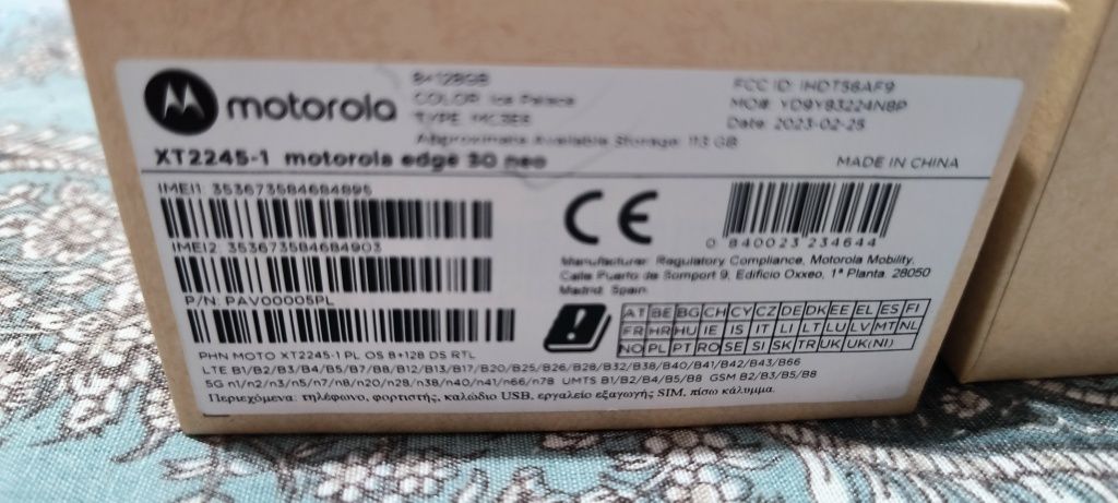 Моторола edje 30 neo