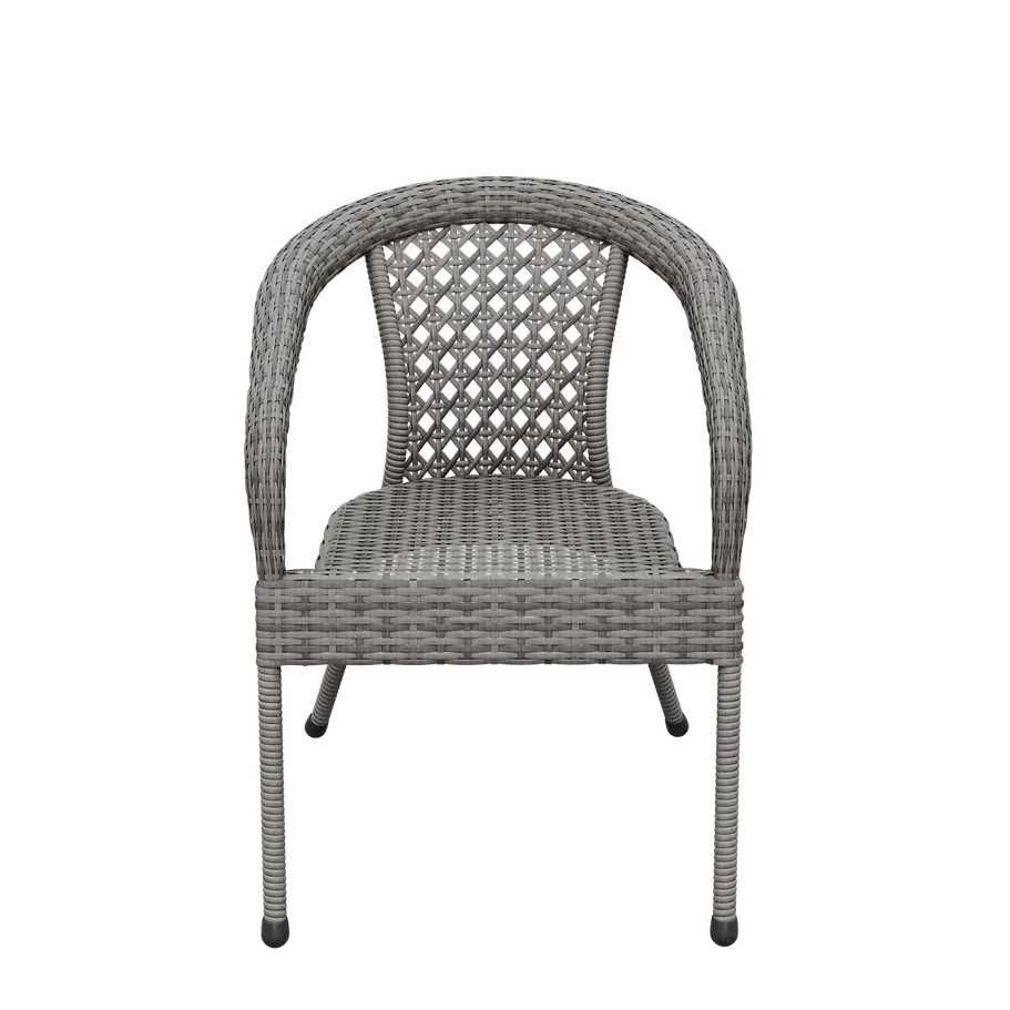 DECO Кресло от AIKO, сталь и ротанг, 60/53/80