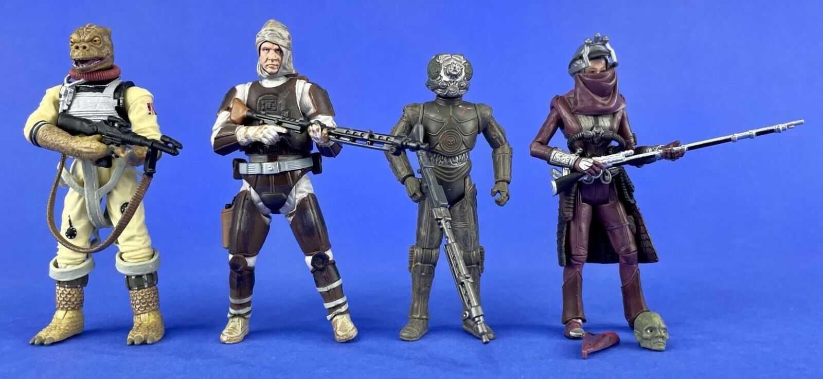 Star Wars Jango Fett’s SLAVE 1 Bane Malar Zuckuss Action фигурки