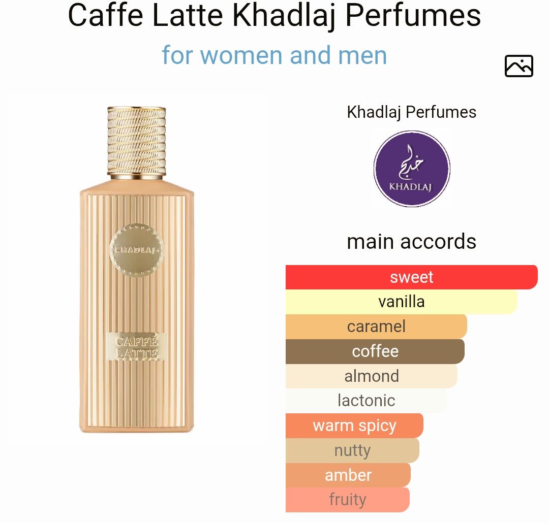 Парфюм Tiramisu speculoos Paris Corner Caffe Latte Khadlaj Dua Brand
