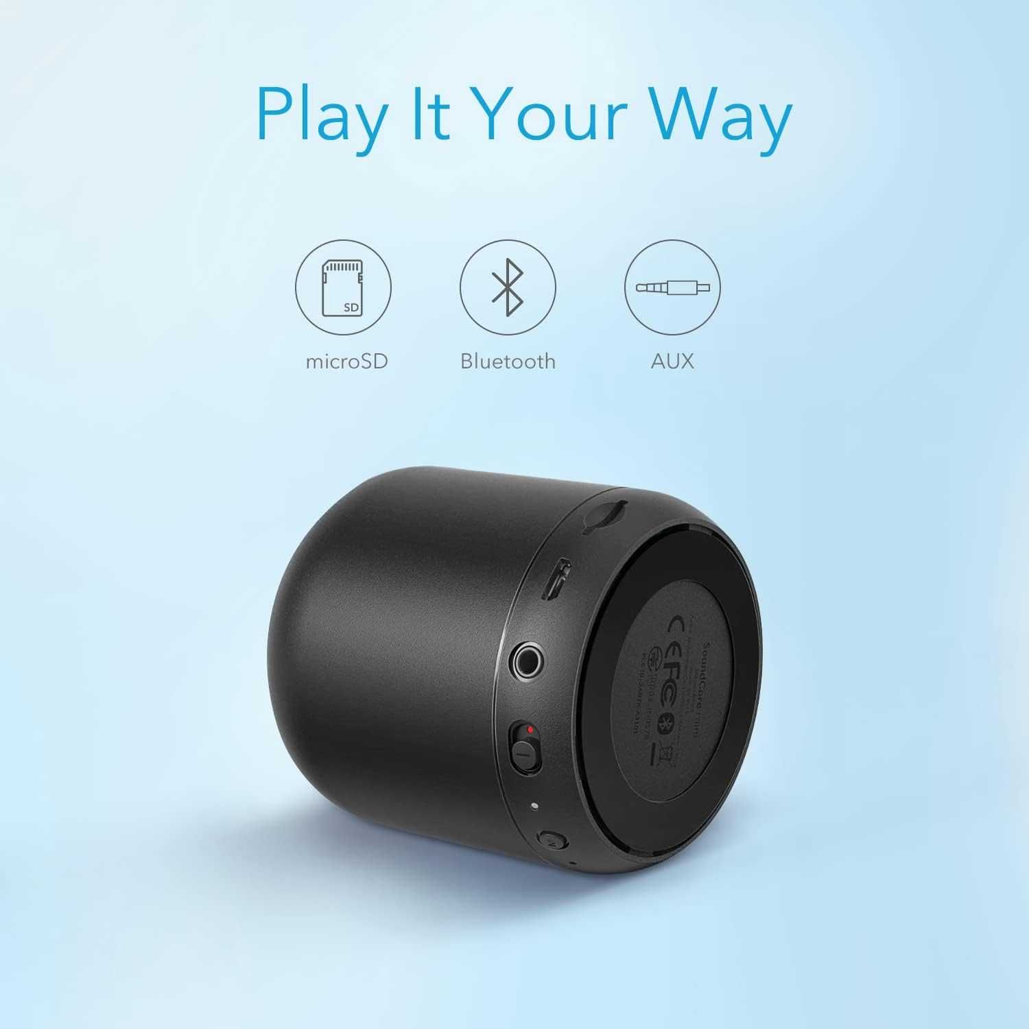 Чисто Нова Портативна Bluetooth Тонколона Anker SoundCore Mini A3101J