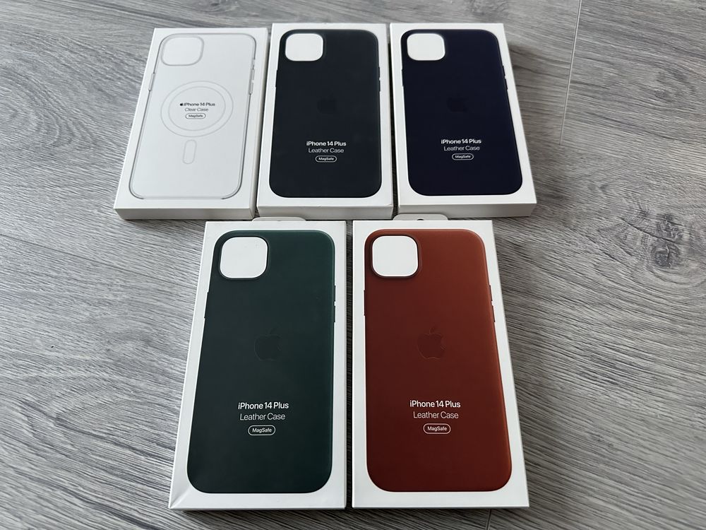 Husa Originala Piele (Leather) Apple Iphone 14 Plus