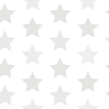 Обои Итальянские Andrea Rossi в детскую комнату. Принт звезды