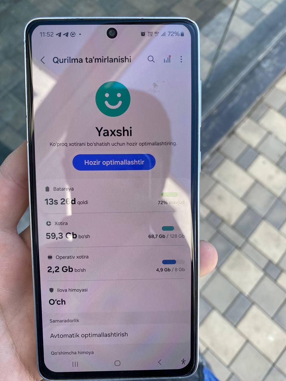 Samsung A73 8/128 talik