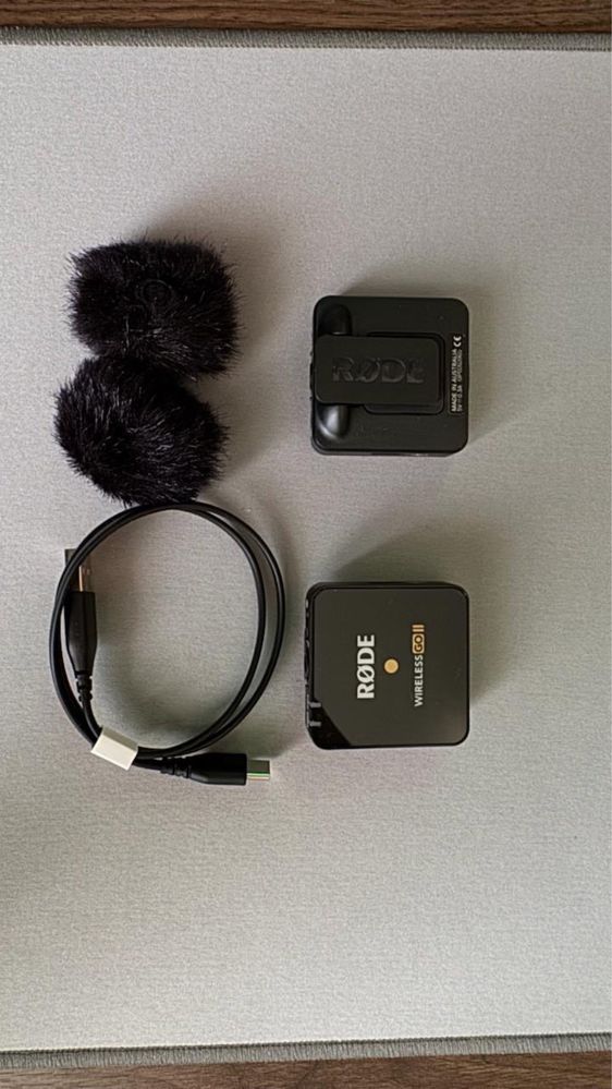Микрофоны Rode Wireless go 2