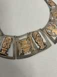 Colier argint vintage  18k plated