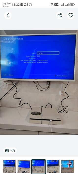 Consola PS4 Sony Original