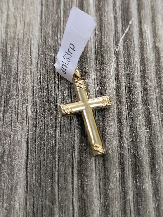 Златен Кръст Висулка 1.33гр / 14К