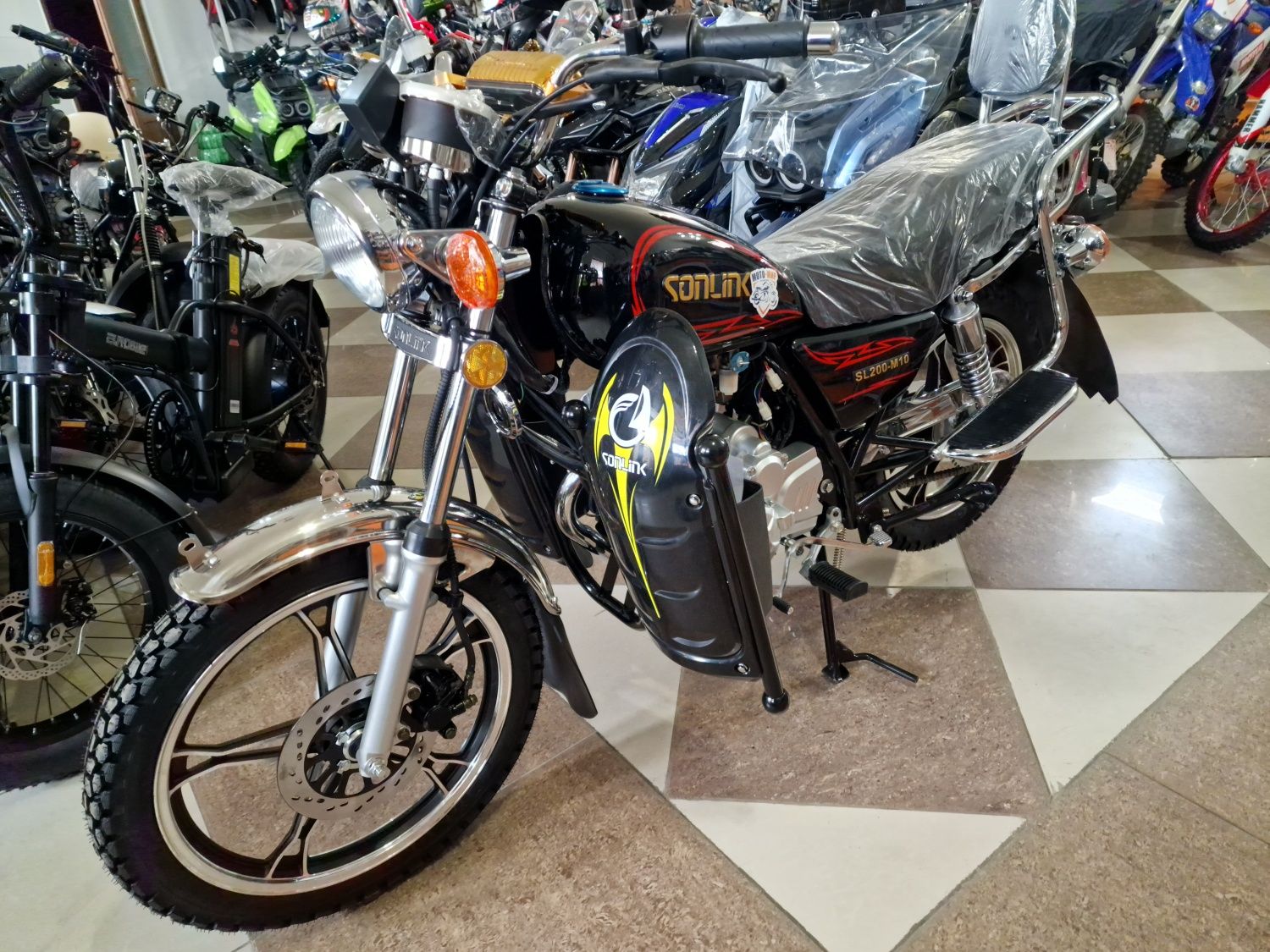 Мотоцикл Sonlink Sl200-M10. Полный пакет документов