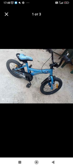 Детско колело с нормални следи от употреба
