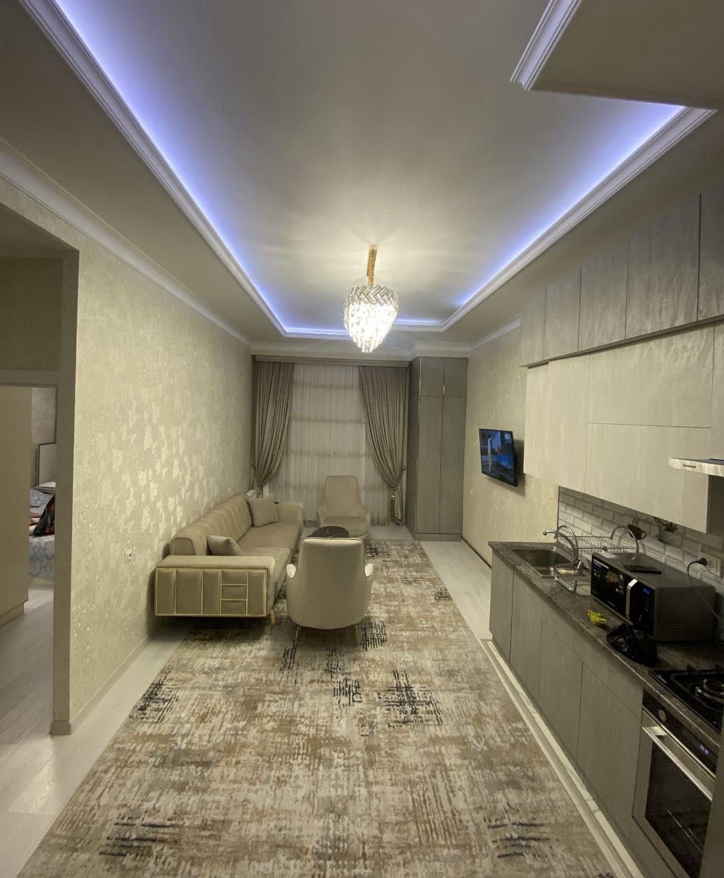 Gardens Residence Продается 1 комнатная квартира ремонт Tashkent City