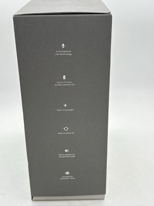 Casti wireless cu microfon Jabra Evolve2 65 MS, Stand incarcare, USB-C