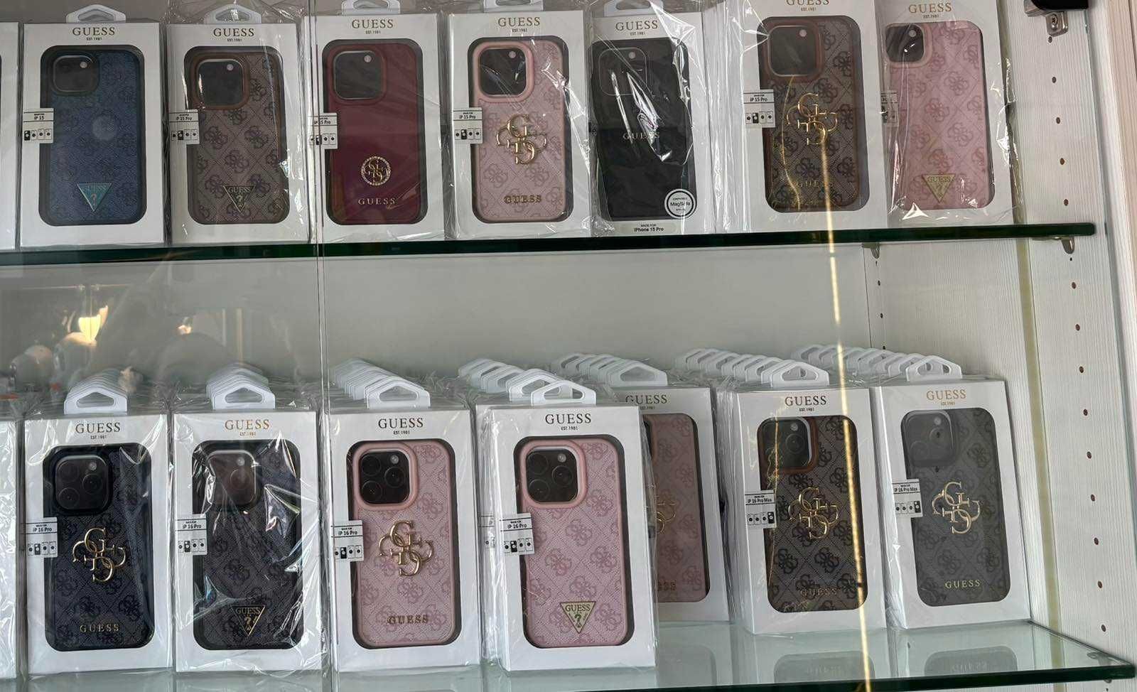 Силиконов Калъф GUESS Iphone case 16/16plus/16pro/16 pro max/15/14/13