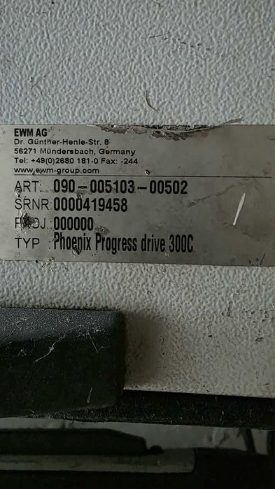 EWM Drive 4x Mig/Mag