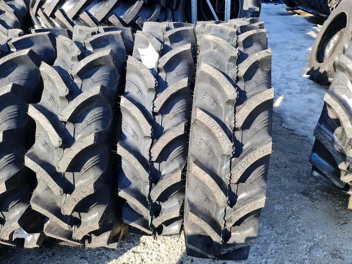 Anvelope noi OZKA 280/85R28 cauciucuri pentru tractor radiale 11.2R28