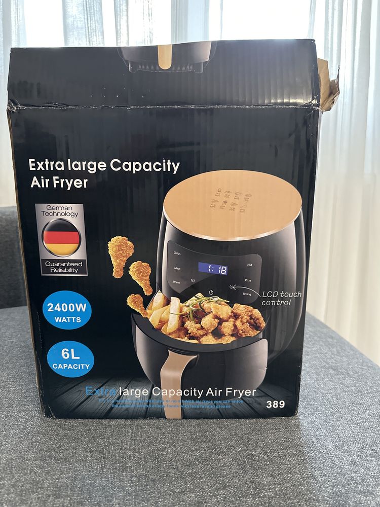 Air Fryer nou capacitate de 6 l