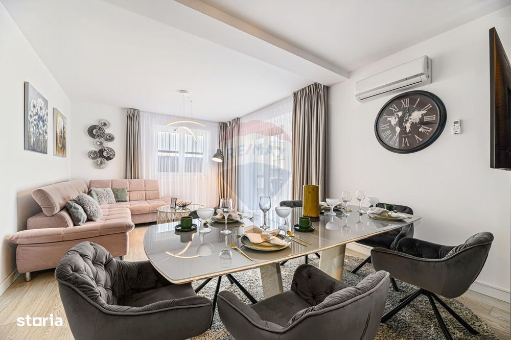 Penthouse ultrafinisat si mobilat, 239.669+ Tva, Grandis!