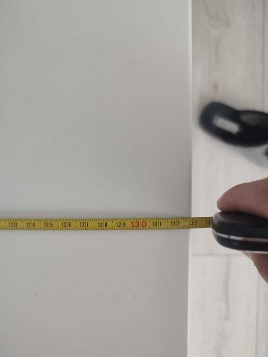 Поставка за телевизор . Бял с три отделни шкафа