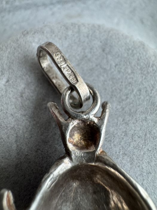 Pandantiv argint si email