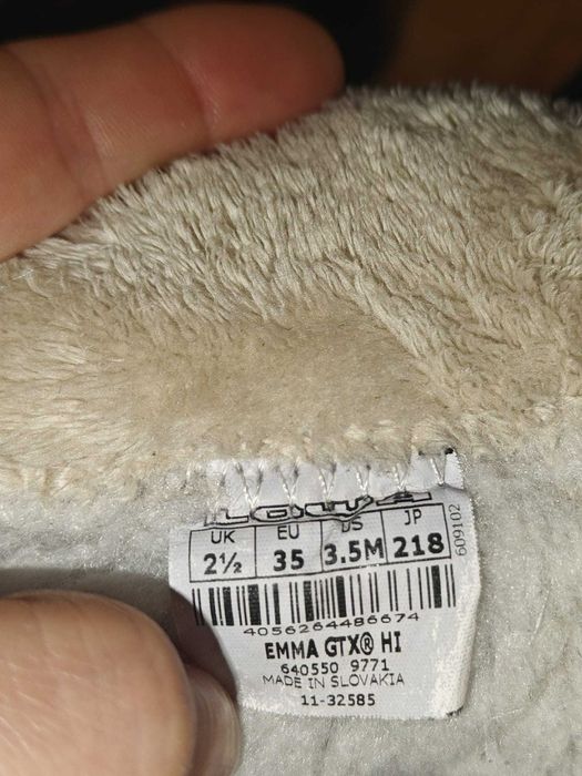 Cizme Ghete Lowa Emma Gore-tex 35