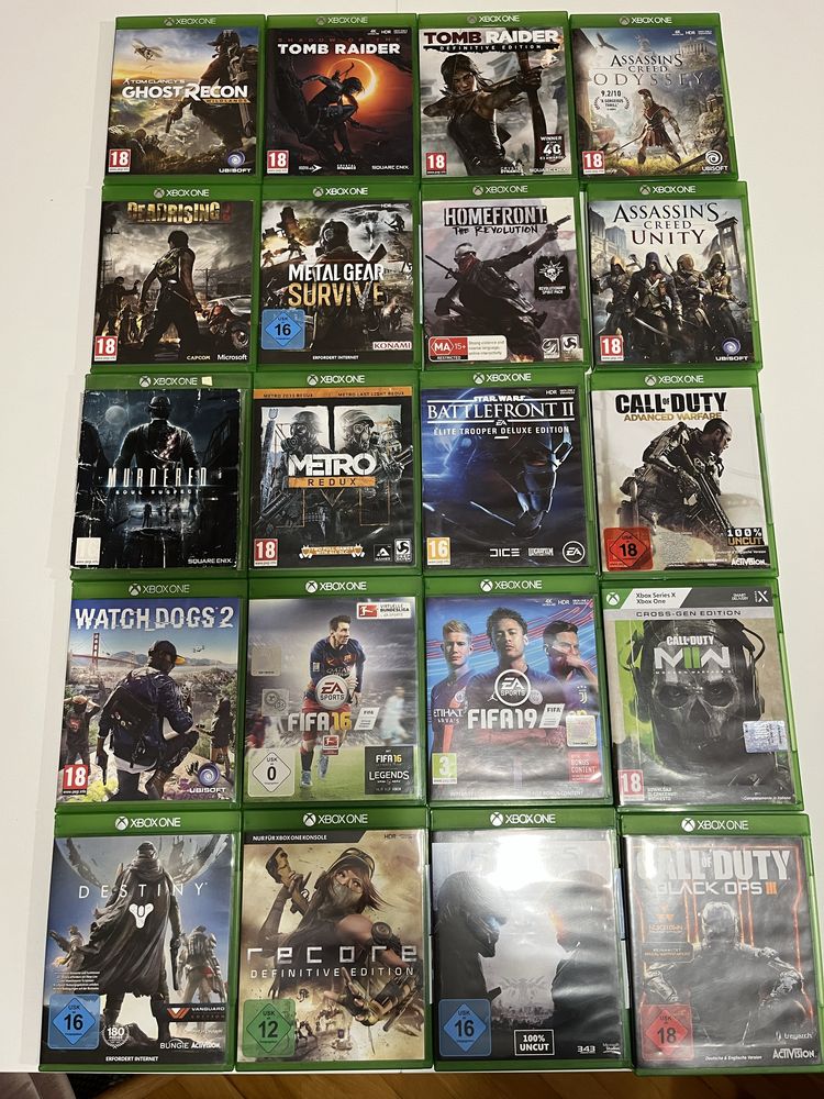 Xbox One 1TB + 27 игри