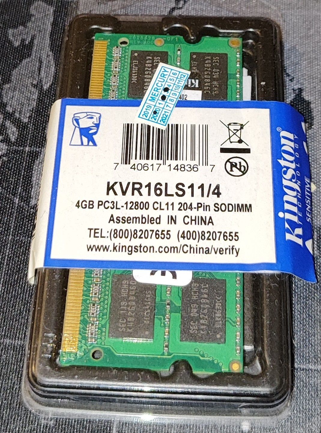 DDR3 4GB sodimm (notebook)