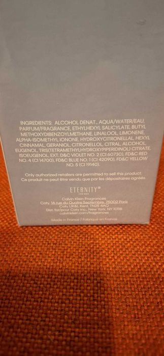 Eau de Toilette, Parfum Calvin Klein Eternity for Men - Aqua