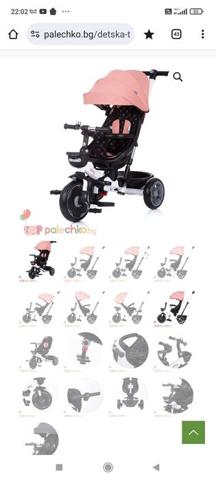 Триколка Чиполино Пегас