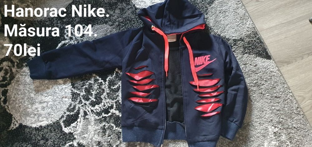 Vand bluza de trening Nike masura 104