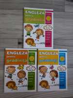 Set 3 cărți noi educative in limba engleza pentru copii grădiniță 3-4