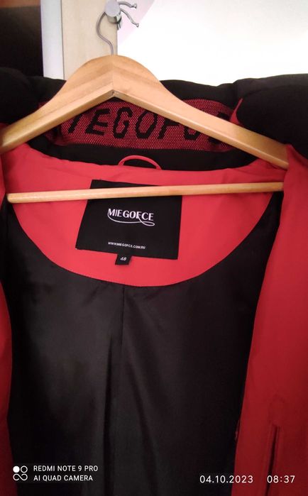 Geaca de iarna, neagra, nouă