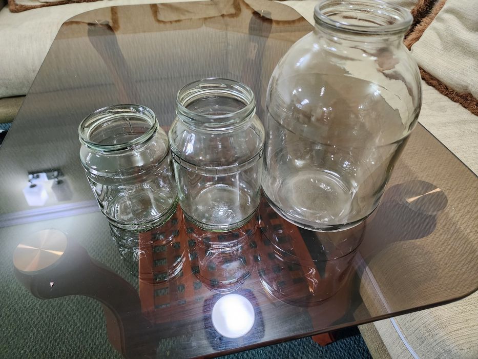 Продаю банки 0.75, 1L, 3L